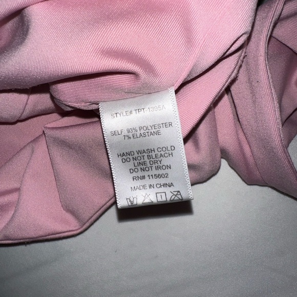 Medium Pink ruched going out top - Picture 4 of 5